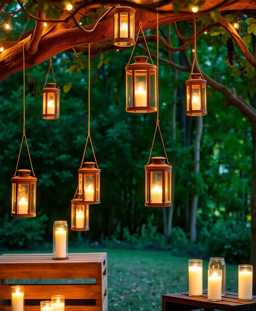 21 Stunning Rustic Wedding Decor Ideas That Will Leave You Breathless! - 9. Lanterns