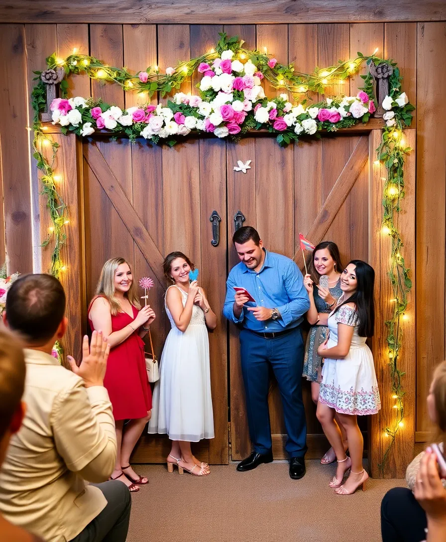 21 Stunning Rustic Wedding Decor Ideas That Will Leave You Breathless! - 17. Rustic Photo Booth