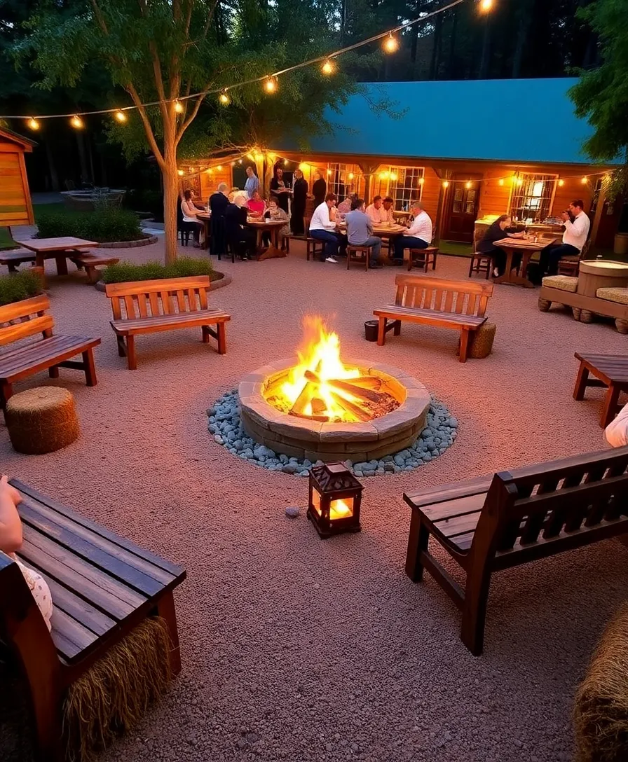 21 Stunning Rustic Wedding Decor Ideas That Will Leave You Breathless! - 14. Fire Pit