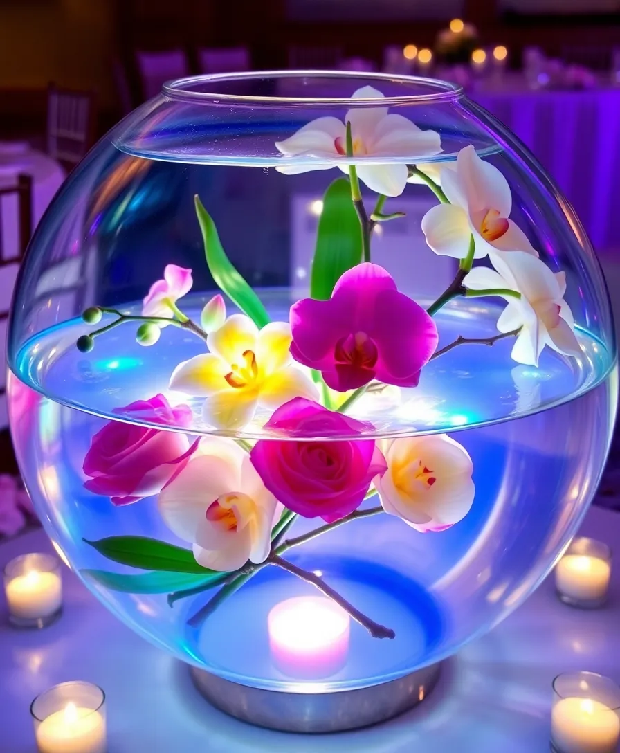 21 Stunning Romantic Wedding Decor Ideas You Will Love! - 10. Floating Floral Arrangements