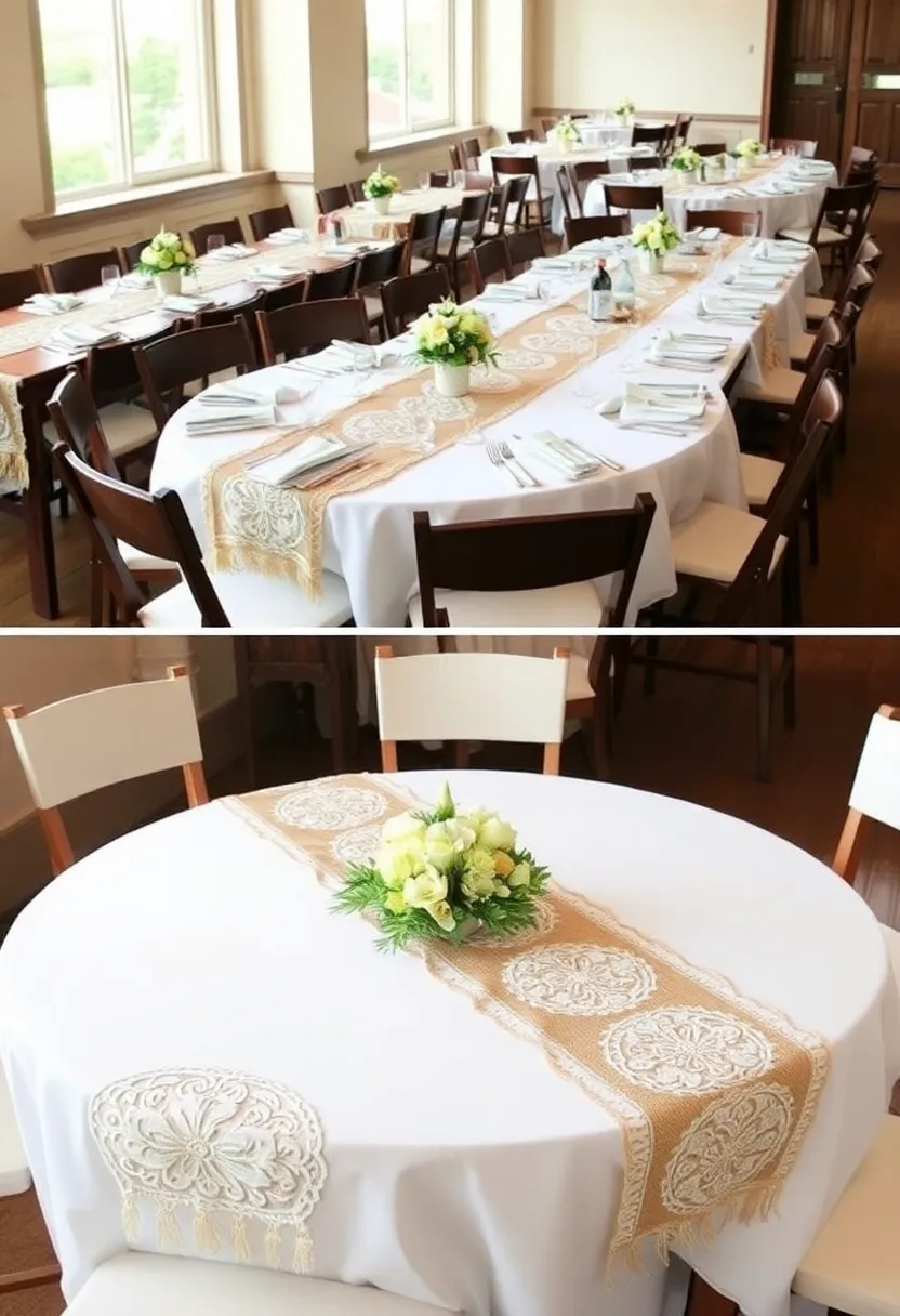 21 Stunning Wedding Decorations on a Budget (You Won't Believe #8!) - 9. Creative Table Runners