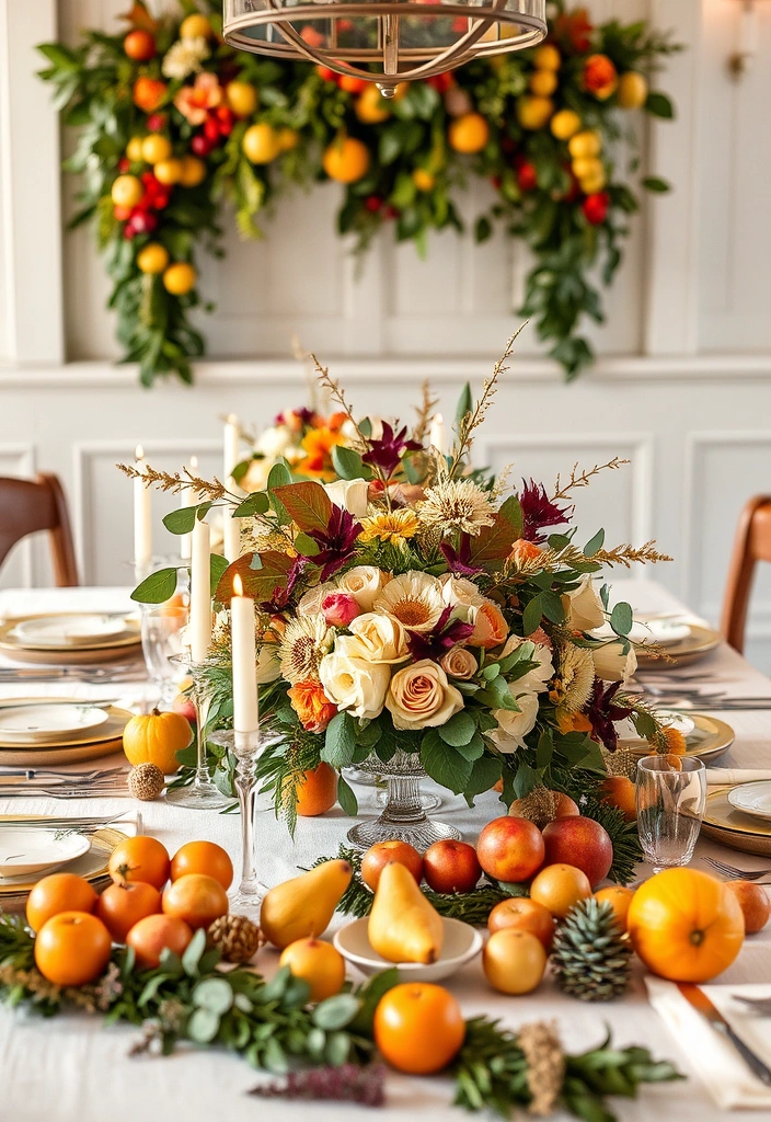 21 Gorgeous Minimalist Wedding Table Decor Inspirations You Can’t Miss! - 18. Seasonal Decor