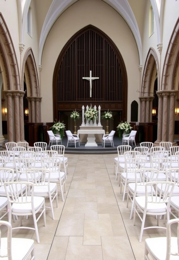 21 Stunning Wedding Church Decorations That Will Leave You Breathless! - 10. Unique Seating Arrangements