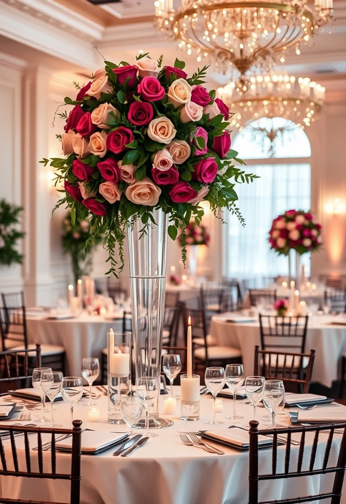 21 Stunning Wedding Church Decorations That Will Leave You Breathless! - 17. Artful Table Centerpieces